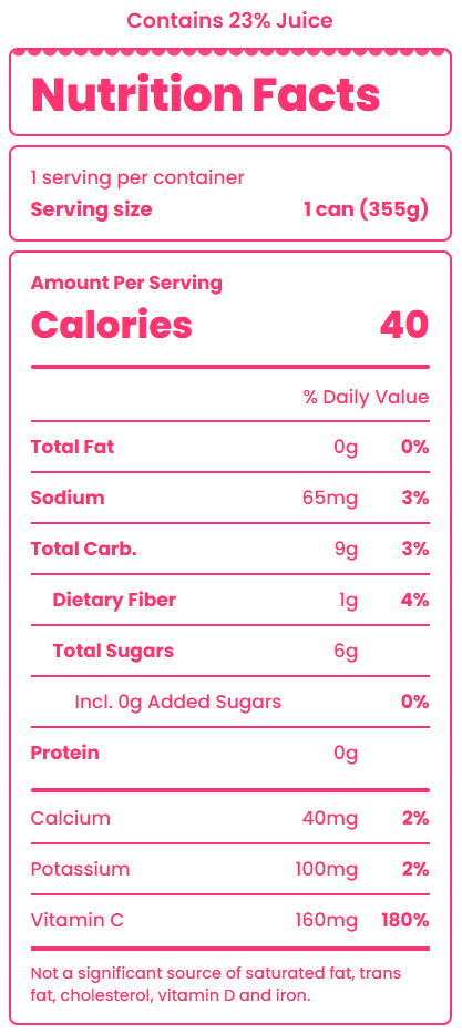 Nutrition Facts